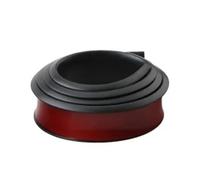 Guardabarros Arcos De Rueda Coche Universales Expansor ala Arco Ceja Tiras Anticolisión Guardabarros Cubierta Protectora Labios(3.5cm Carbon)