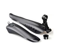 Guardabarros Bicicleta 1/2 piezas de guardabarros utilitario for bicicleta de montaña, guardabarros delantero y trasero, protector de rueda de bicicleta, protector de liberación rápida(1pc Black)