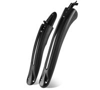 Guardabarros Bicicleta, Guardabarros Extensión amplia for guardabarros de 26/27,5/29 pulgadas con tornillos fijos for guardabarros delanteros y traseros contra salpicaduras de agua y suciedad Guardaba