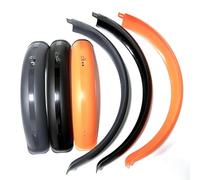 Guardabarros Bicicleta Guardabarros for bicicleta de 24/26/20" x 4,0 pulgadas, juego de guardabarros for neumáticos anchos, plegables, for nieve, bicicletas eléctricas, accesorios for ciclismo de mont