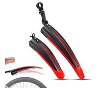 Guardabarros Bicicleta para Orbea Laufey Rise Wild FS MX Aqua Berria Spider MX 20 Carpe Terra H30, Espesa Widen Guardabarros Delantero y Trasero de Bicicleta, [20" - 26"]Guardabarros Ajustable