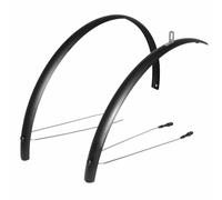 Guardabarros city-vtc tringles 28'' stronglight tour 48mm negro mate (par) con f