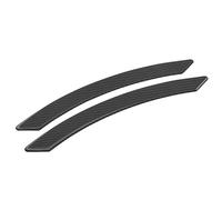 Guardabarros coche 2 uds 15 ''diseño de fibra carbono rueda coche ceja para arco embellecedor labios tira guardabarros Protector llamarada contra salpicaduras