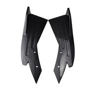 Guardabarros coche Alerón para parachoques trasero Universal, difusor de aleta Canard, falda lateral, embellecedor ala, protector divisor ángulo envolvente, preventivo, 1 par(Carbon Fiber Color)