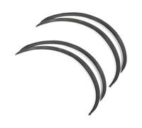 Guardabarros Coche para BMW 1 3 4 5 7 Serie X1 X3 X4 X5 X6 Rueda Coche Ceja Arco Embellecedor Labios Tira Guardabarros Bengalas Accesorios Arcos(Carbon Fiber Black)