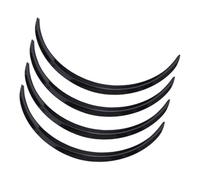 Guardabarros Coche para BMW 1 3 4 5 7 Serie X1 X3 X4 X5 X6 Rueda Coche Ceja Arco Embellecedor Labios Tira Guardabarros Bengalas Accesorios Arcos(4pcs-Glossy Black)