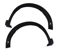 Guardabarros Coche Para Ford Para Explorer 2020-2021 Moldura Ceja Rueda Delantera Guardabarros Con Orificio Sensor Repuesto ABS(2Pc)