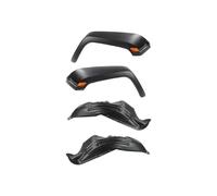 Guardabarros Coche Para Jeep Para Wrangler JK 2007-2017 J374 ABS Guardabarros Delantero Diseño JL A De Rueda Con Luz 2/4 Puertas