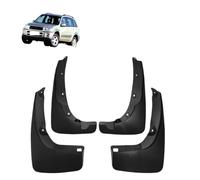 Guardabarros Completo Coche para Toyota RAV4 Wheel Eyebrow 2000-2005, Ruedas Delanteras Traseras Protector contra Salpicaduras Piezas Automóvil