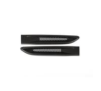 Guardabarros Cubierta Decoración Ajuste para Jaguar Car Side Fender Vent Trim Cover Fender Side Air Outlet Cover Trim(Carbon Fiber)