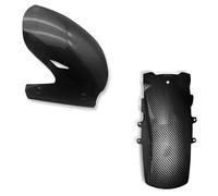 Guardabarros Cubierta Prueba Polvo para GL1800 para GL 1800 para Gold para Wing para GL-1800 2001-2017 Guardabarros Delantero Trasero Motocicleta Cubierta Rueda Carenado(Carbon Look-1 Set)