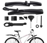 Guardabarros De Bicicleta Flexible, Cierre Rápido Y Fácil Instalación | Guardabarros Delantero Y Trasero Para Ciclismo De Carretera Lluvia, , Trayectos, , Urbano, Carretera, Hombre Y Mujer