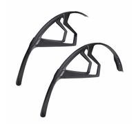 Guardabarros de carretera Polisport R-Mud negro con fijación de velcro (se vend