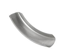 Guardabarros de Guardabarros Protector de rueda trasera de motocicleta de 6,1 ", corto/largo de acero sin pintar, apto para Honda(Long)