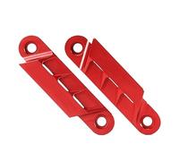 Guardabarros de Motocicleta Guardabarros Delantero para Motocicleta TMAX560 TMAX530, Placa de Eje, Deslizador Decorativo para Yamaha para TMAX 560 530 SX/DX(Rojo)