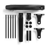 Guardabarros de motocicleta Guardabarros delantero y trasero para neumáticos de bicicleta de carretera universales, ligeros, para ruedas delanteras y traseras de menos de 50 mm.