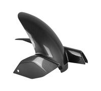 guardabarros de motocicleta Hugger trasero para guardabarros para extensión de rueda trasera protector contra salpicaduras accesorios(Carbon fiber pattern)