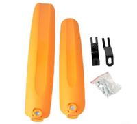 Guardabarros de plástico respetuoso con el medio ambiente para bicicletas plegables de 14 a 20 pulgadas con elemento reflectante trasero para mayor seguridad del conductor (naranja)