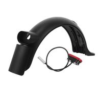 Guardabarros de Repuesto para Scooter con Luz Trasera y Soporte | ABS Resistente, Montaje de Estable, Ajuste, Instalación Rápida y Sencilla, para Guardabarros Traseros