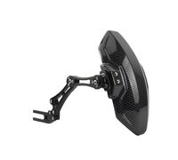 Guardabarros De Rueda Trasera De Fibra De Carbono De Imitación Ajustable For Motocicleta, Piezas Universales For Ciclomotor Cafe Racer E-bike Scooter(Black)