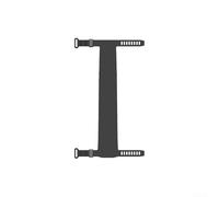 Guardabarros de silicona para tija de sillín de bicicleta con ajuste ajustable para bicicletas MTB y de carretera, instalación de herramientas y tres opciones de tamaño de viaje (L)