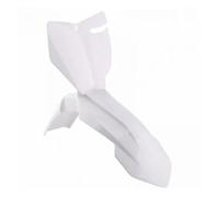 Guardabarros delantero 2025 con placa de matrícula guardabarros de motocicleta para KT&M 65/SSR125 Salpicaduras(White)