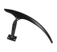 Guardabarros Delantero Ajustable de Dos Secciones para Gravel y Carretera | Negro, Cierre Rápido y Cobertura Completa, Resiste Deformación y Daños, Estilo Elegante para Ciclismo