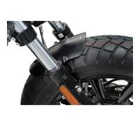 Puig Guardabarros delantero 9739N – Aluminio fresado minimalista, montaje directo – Negro