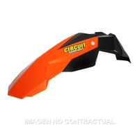 Guardabarros Delantero Circuit Stealth Negro/Naranja Negro,Naranja