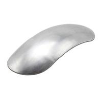 Guardabarros delantero corto de aluminio sin pintar universal para motocicleta Harley Chopper Bobber Touring
