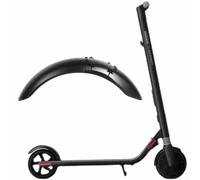 Guardabarros delantero de plástico negro compatible con Ninebot para Es1 Es2 Es3 Es4 E Series Electric Scooter Wheel Fender para Splash Guard Pieza de repuesto