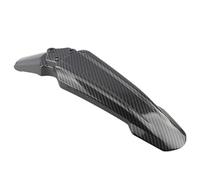 Guardabarros Delantero Moto Cross, Aleta Carbono Off Road Enduro Sucio | Construccion Plastico Carbono Listo Impacto Ajuste Rapido Forma Aerodinamica Esencial Off Road Protector Rueda Delantera