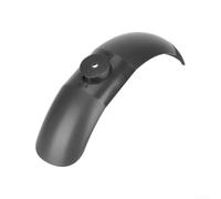 Guardabarros delantero negro compatible con Xiaomi 4pro Scooter eléctrico cubierta de rueda de plástico para protector de salpicaduras de neumático pieza de repuesto