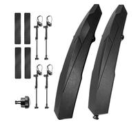 Guardabarros delantero para bicicleta - Piezas delanteras y traseras ajustables de desmontaje rápido, guardabarros de bicicleta - para montaña, carretera, motocross, carreras callejeras, accesos