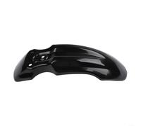 Guardabarros delantero para motocicleta compatible con una amplia gama de bicicletas que ofrece una protección práctica y una visualización aerodinámica (negro)