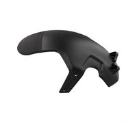 Guardabarros delantero para scooter eléctrico Ninebot MAX G3, plástico ABS para guardabarros con soporte de matrícula, protector de neumáticos para protección contra clima húmedo, color negro