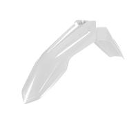 Guardabarros delantero polisport-blanco para moto repuestos accesorios piezas