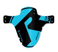 Riesel Design Schlamm - Guardabarros Delantero y Trasero para Bicicleta de montaña, Estilo Enduro, Color Azul