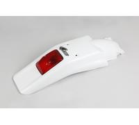 Guardabarros Luz Trasera Fender Compatible Con Honda XR 250 400 R 96-23 Blanco
