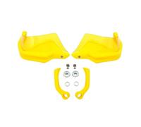 Guardabarros Manija para Moto Juego Completo Manos para R1200GS ADV/LC R1250GS ADV F800GS Adventure S1000XR Protector De Manillar Resistente Al Los Impactos Paramanos(Yellow Set)