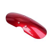 Guardabarros motocicleta Guardabarros delantero corto para motocicleta para Victory Bonneville T-100 Scrambler Thruxton 90 2001-2016(Rojo)