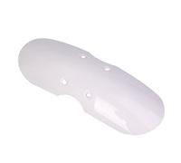 Guardabarros motocicleta Guardabarros delantero corto para motocicleta para Victory Bonneville T-100 Scrambler Thruxton 90 2001-2016(Blanco)