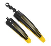 Guardabarros Motocicleta Juego De 2 Guardabarros Delanteros Y Traseros para Bicicletas Montaña para Carretera para Plegables para 20'', 22'', 24'', 26'' Moto Guardabarros