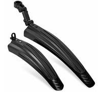 Guardabarros MTB para Larry vs Harry | 2 Piezas PP Guardabarros Delantero Trasero con Tornillos Portátil Ajustable Varias Posiciones Cobertura Completa Gruesa Ancha