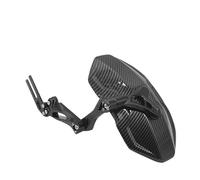 Guardabarros Panel Protector contra Salpicaduras Motocicleta Protector de Guardabarros Trasero de Tercera generación Rueda de aleación de Aluminio CNC de Fibra de Carbono de imitación Ajustable