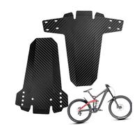 Guardabarros para bicicleta de montaña - Juego trasero delantero universal, ligero y plegable | Compatible con neumáticos gruesos reforzados | Protector contra salpicaduras de ciclismo portátil para m