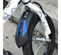 Guardabarros para bicicleta para niños de 12/14/16/18 pulgadas, tamaño trasero, diseñado para adaptarse a bicicletas pequeñas y modelos de ruedas de entrenamiento (B-16/18 pulgadas)