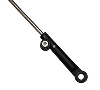 Guardabarros para Bicicleta - Tirantes de Soporte para Bicicleta de montaña, extensión Guardabarros de Longitud Ajustable, Montaje diámetro 4 mm + diseño retráctil, Metal de aleación de Acero