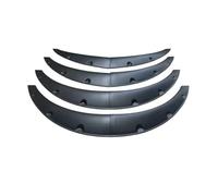 Guardabarros Para Coche 8 Uds Guardabarros De Coche Bengalas Extensiones Universales 4x4 Rueda Arcos Cejas Labios Negro Mate 73cm Paso Rueda