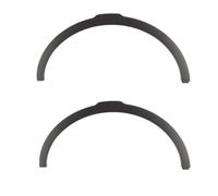 Guardabarros Para Coche Para Land Para Rover Para Range Para Evoque 2012-2017 Bengalas Arcos Rueda Embellecedor Arco Delantero Moldura Guardabarros Paso Rueda(Pair)